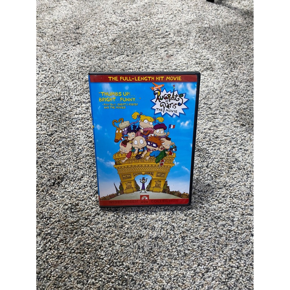 Rugrats in Paris The Movie DVD 2000 Nickelodeon Widescreen Collection Animated